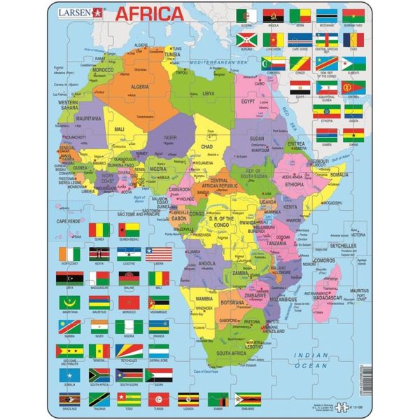 LARSEN: PUZZLE ÀFRICA (anglès)