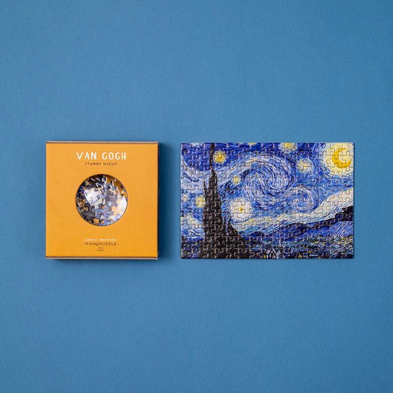 ZOOM MICROPUZZLE STARRY NIGHT VINCENT VAN GOGH